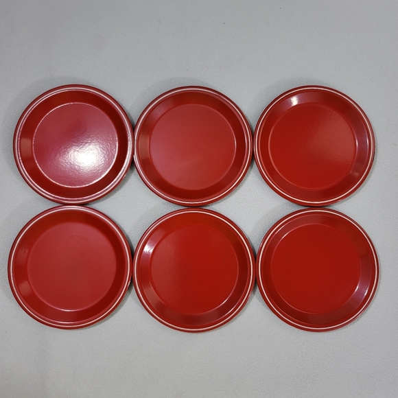 Vtg Himark 7-Piece Lacquerware Tray Set CHRISTMAS ORNAMENTS - Picture 6 of 16